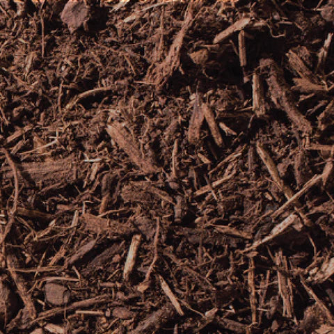Valor Shredded Brown Mulch (1 CY)